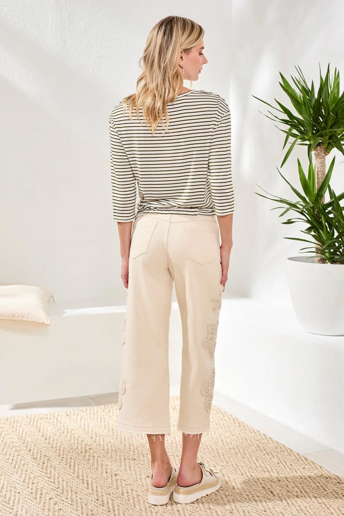 Boatneck Top W/Knot Detail - Image 2