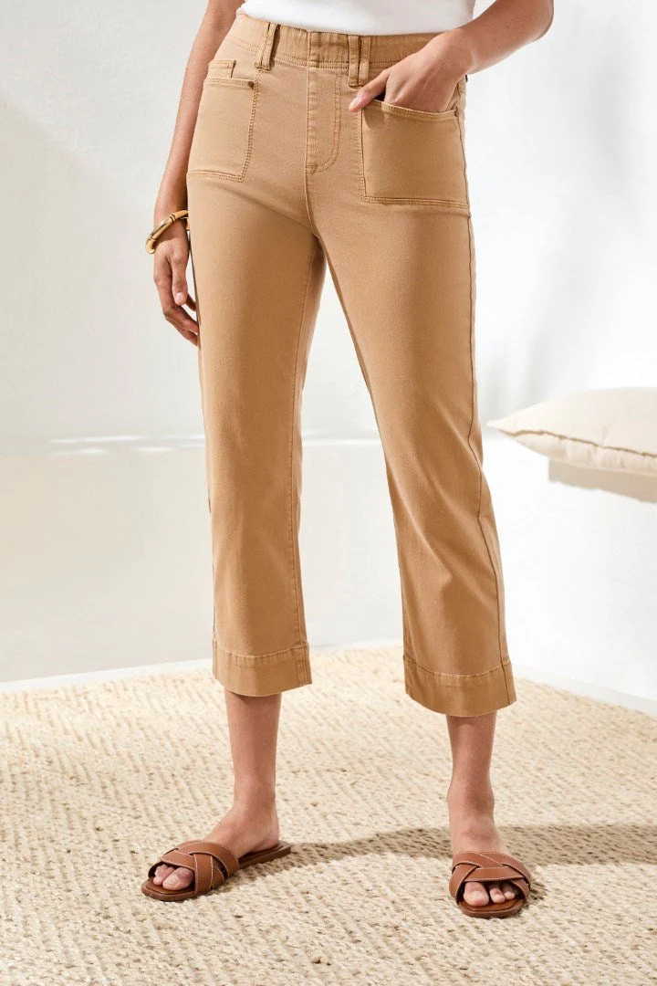 5 Pocket Pull On Capri Pant - Image 2