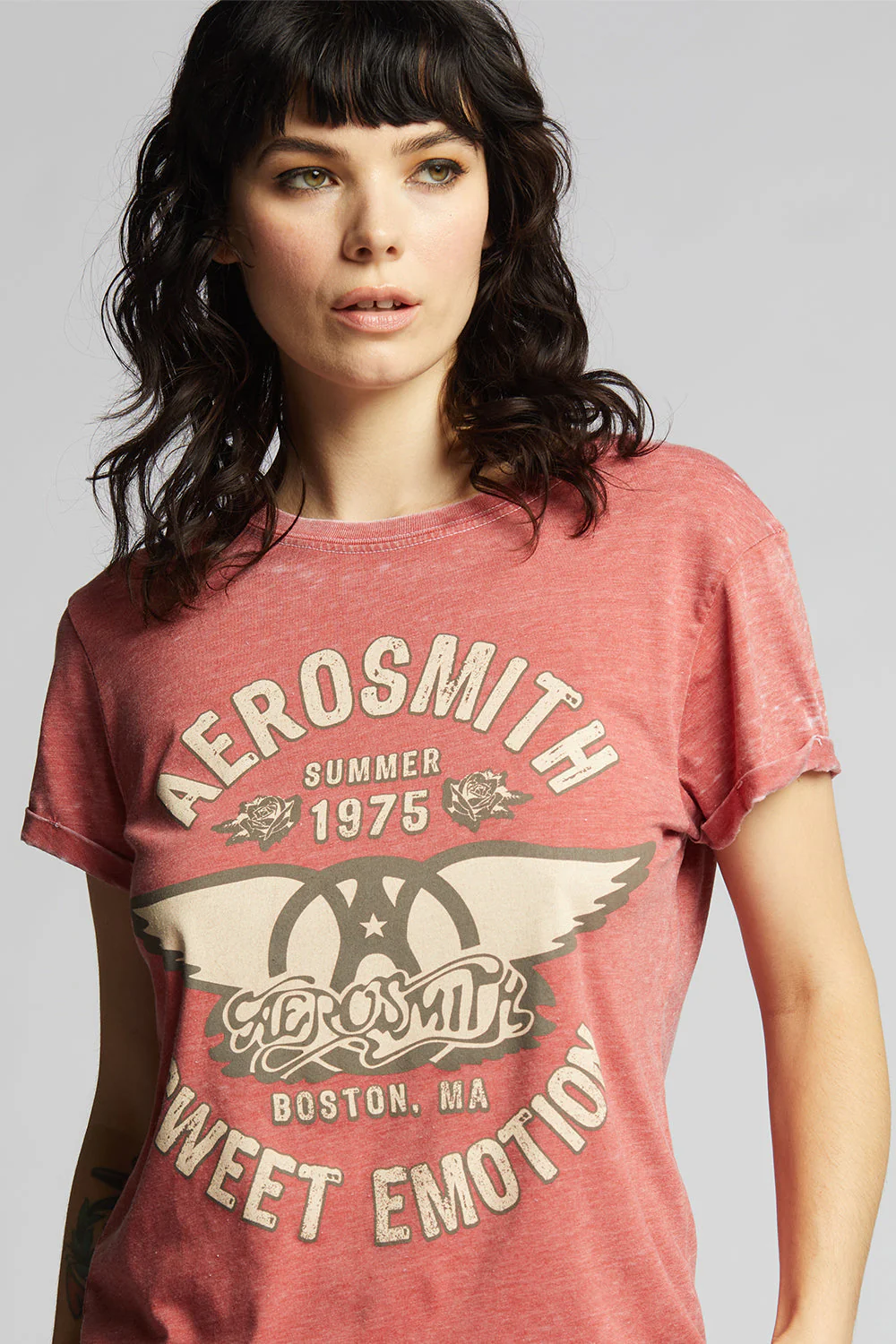 Aerosmith Sweet Emotion Burnout Tee - Image 3