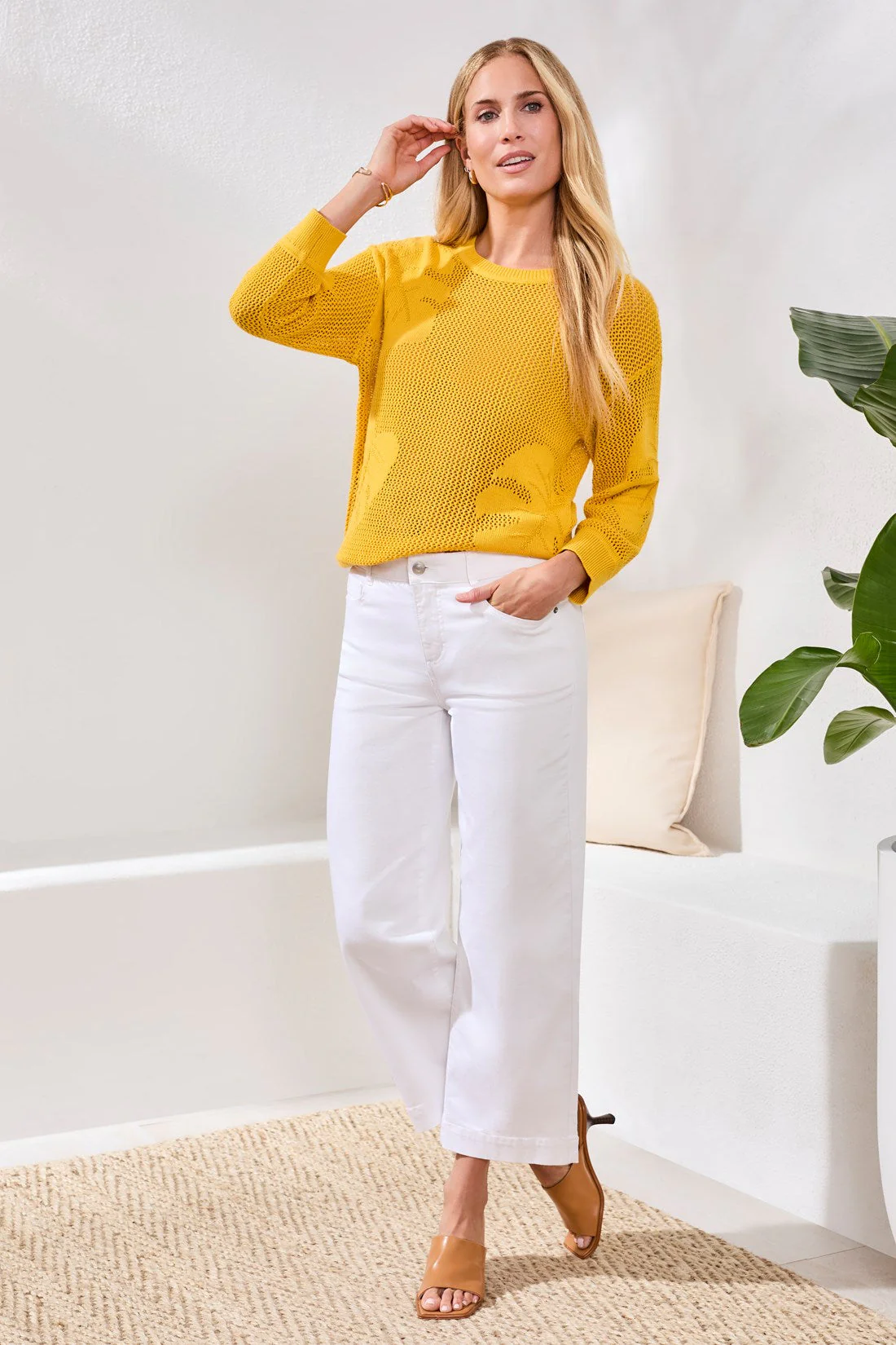 Audrey Wide Crop Jeans
