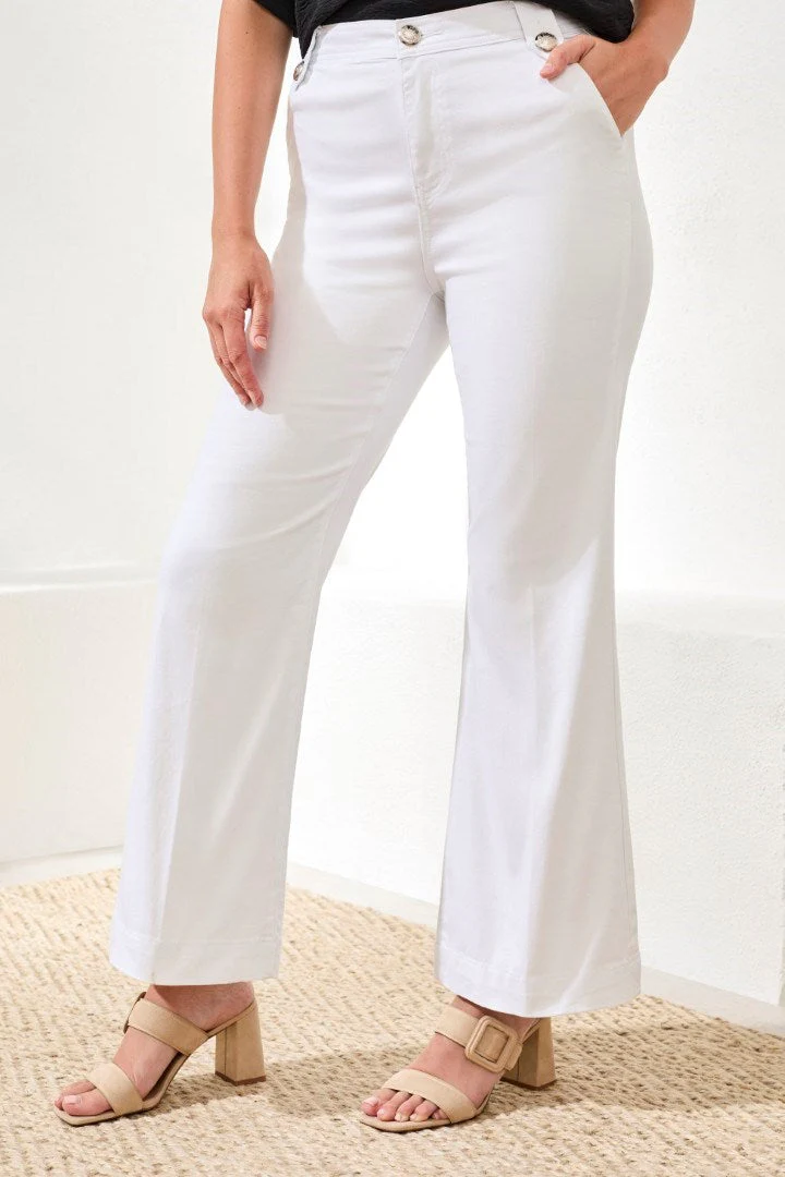 BROOKE HUGGING MARINE PALAZZO JEANS - Image 2