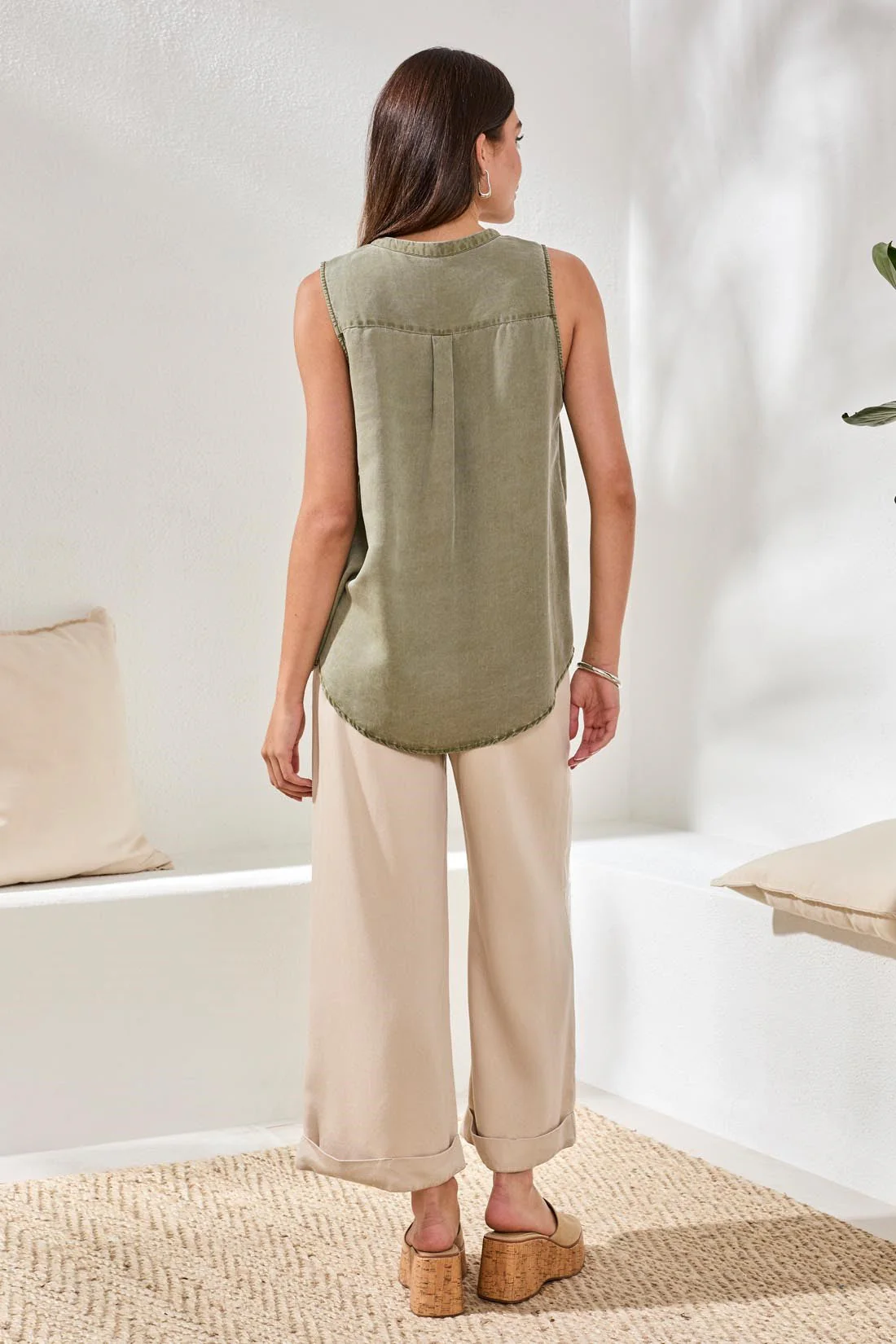 Sleeveless Blouse - Image 3