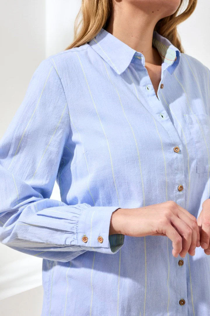 Striped Button Shirt - Image 3