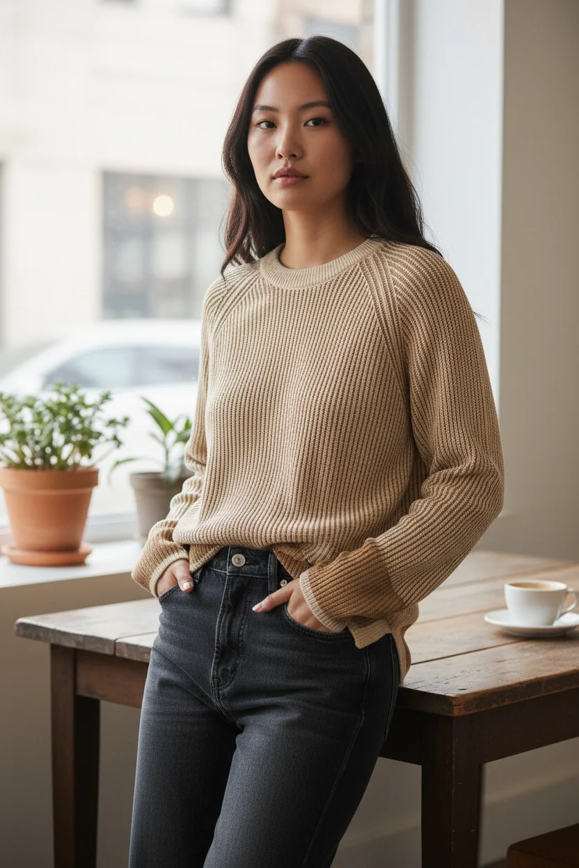Crew Neck Sweater - Image 2