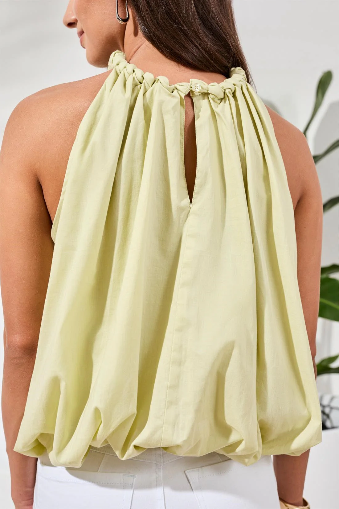 Bubble Hem Blouse - Image 3