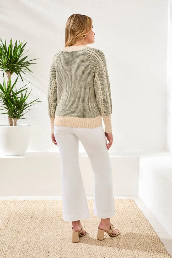 Puff Sleeve Sweater Cardigan - Image 6
