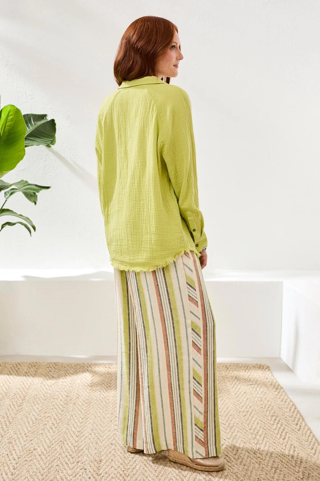 Raglan Sleeve Shirt W/Raw Edge - Image 3