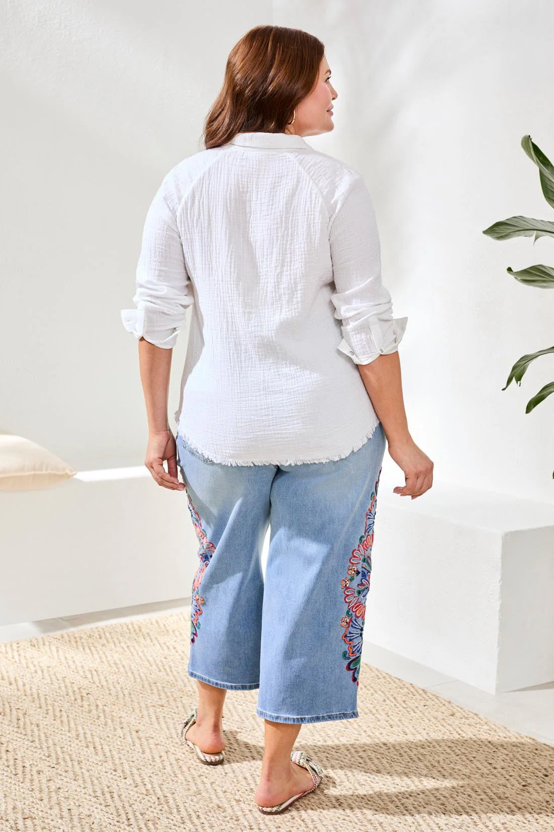 Raglan Sleeve Shirt W/Raw Edge - Image 6